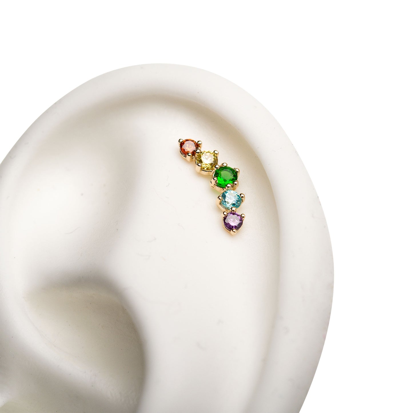 Invictus 14Kt Gold Rainbow Prium Top