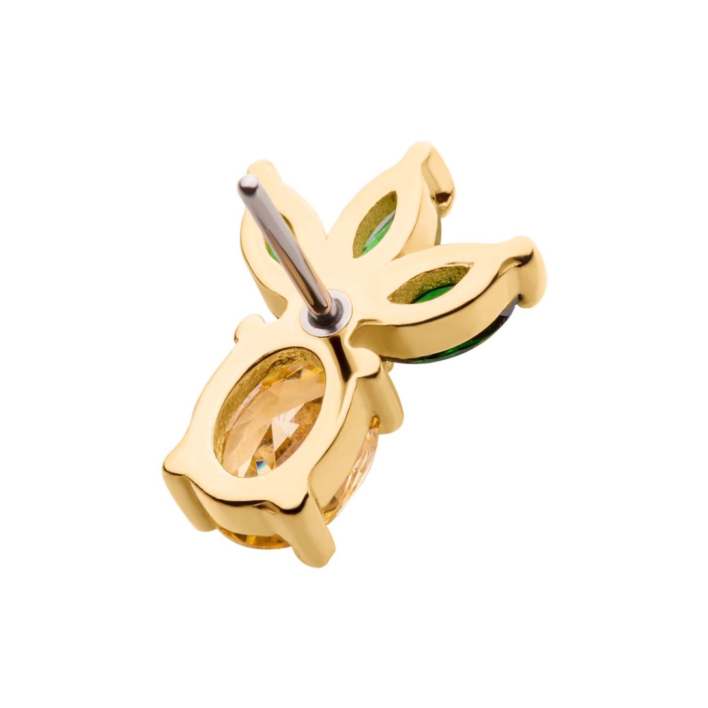 Invictus 14Kt Gold Pineapple Top