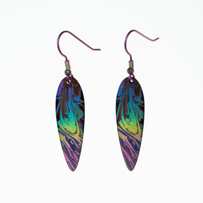 Ti2 Swirl Earring Pair