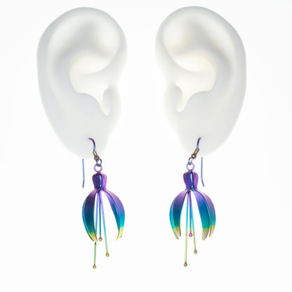 Ti2 Fuchsia Earring Pair