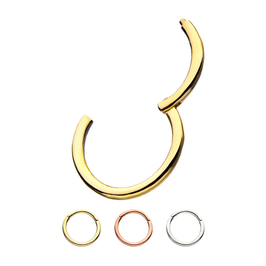 Invictus 14Kt Gold Hinged Ring