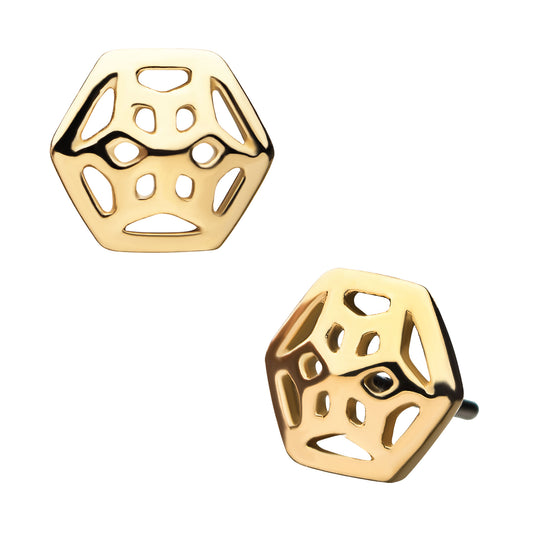 Invictus 14Kt Flower of Life Top