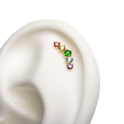 Invictus 14Kt Gold Rainbow Prium Top