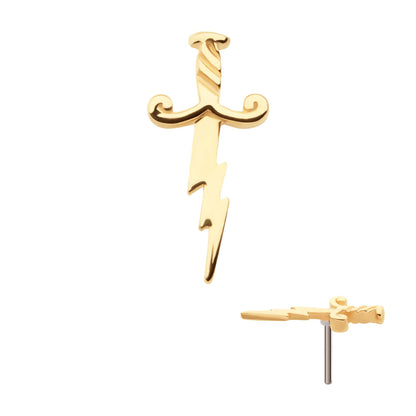 Invictus 14Kt Lightning Blade Top