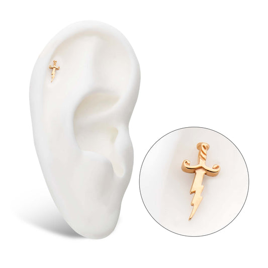 Invictus 14Kt Lightning Blade Top