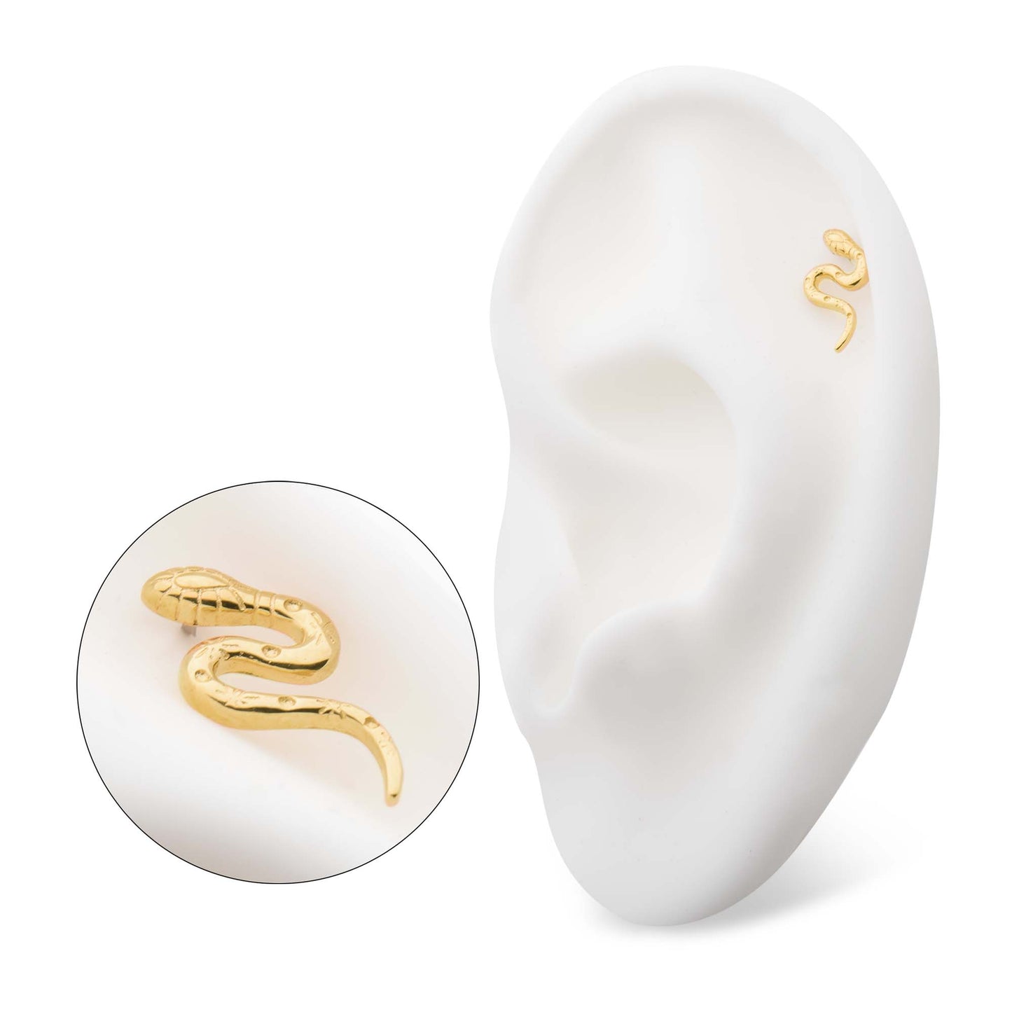 Invictus 14Kt Serpent Top