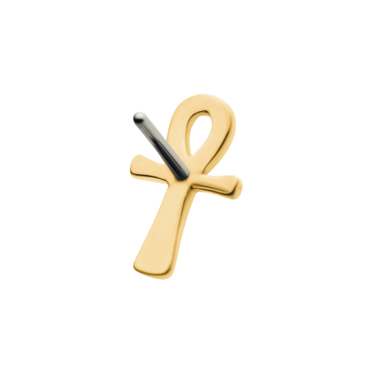 Invictus 14Kt Gold Ankh Top