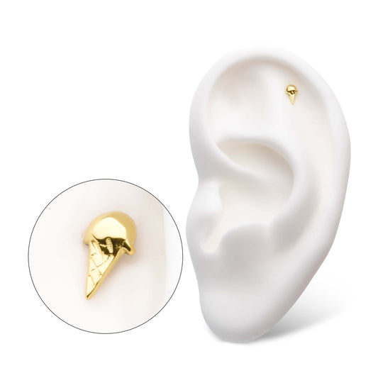 Invictus 14Kt Ice Cream Cone