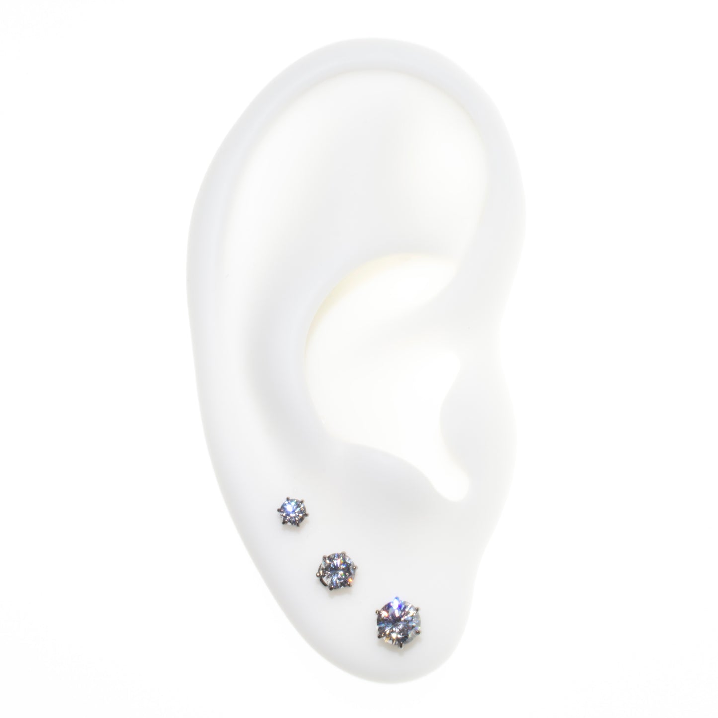 Invictus Prong Set Earring (Pair)