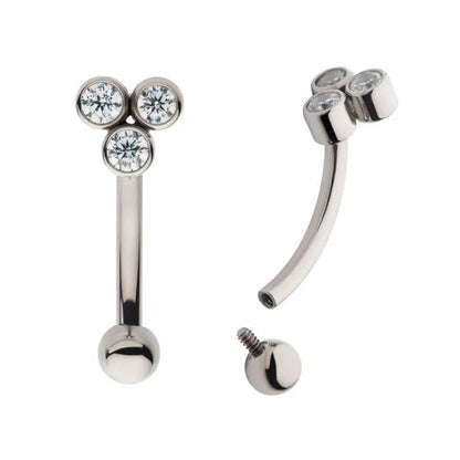 Invictus Curved CZ Trio