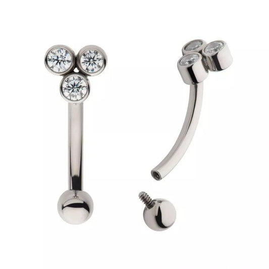 Invictus Curved CZ Trio