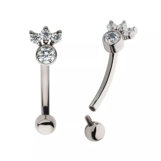 Invictus Curved CZ Cluster