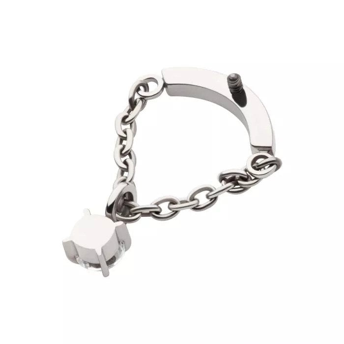 Invictus CZ Bar Dangle Top