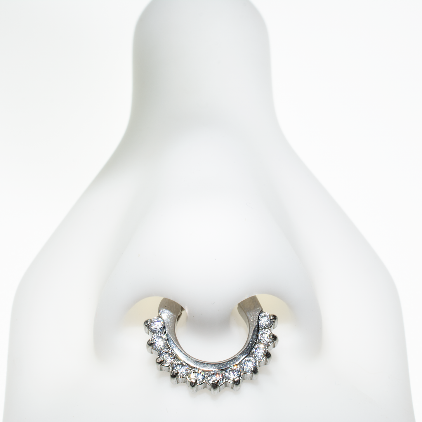 Invictus Prong Set CZ Clicker Ring