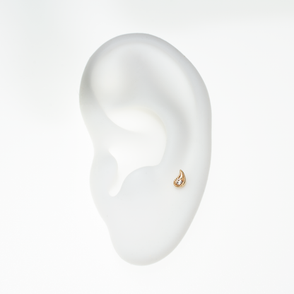 Invictus 14Kt Gold Paisley Pattern