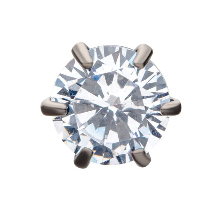 Invictus Prong Set Earring (Pair)