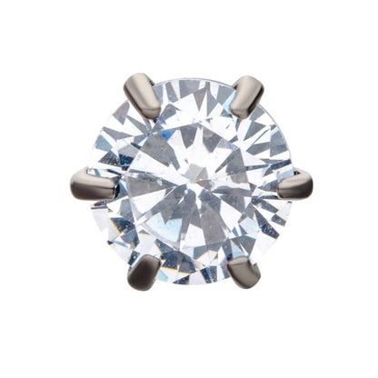 Invictus Prong Set Earring (Pair)