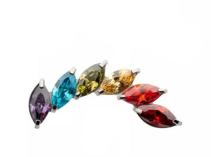 Invictus Marquise Rainbow Cluster