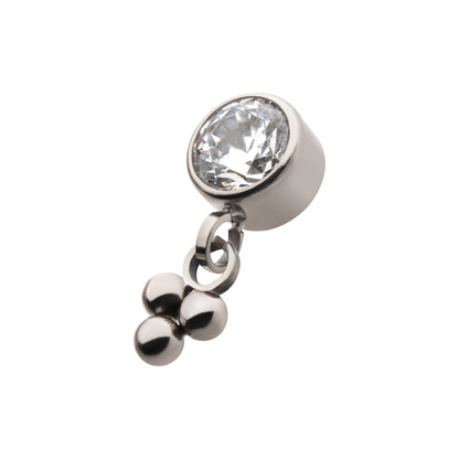 Invictus CZ Drop Bead Top