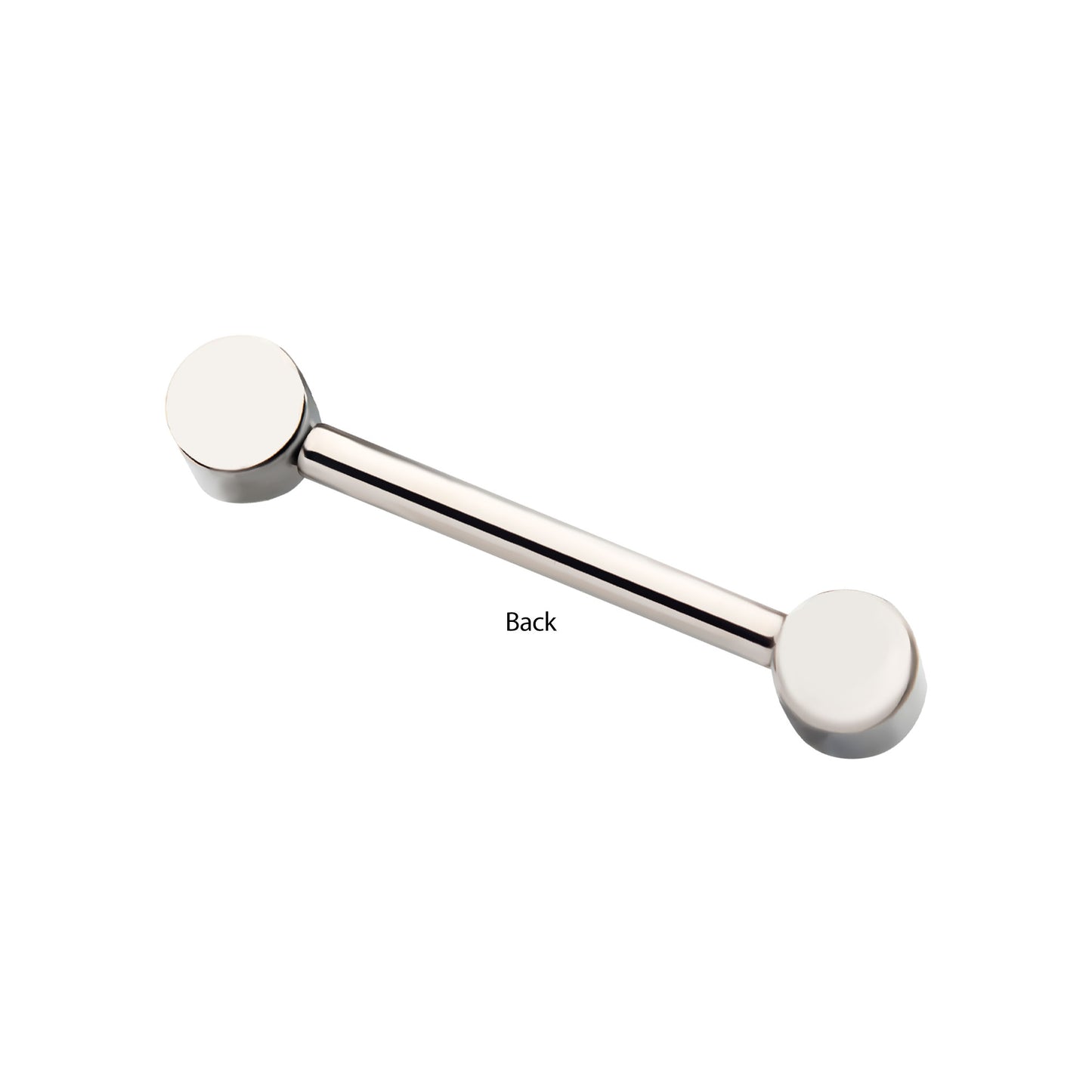 Invictus Threadless CZ Barbell